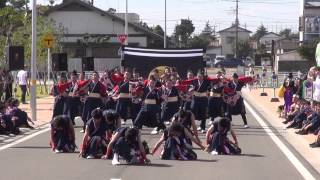 水戸藩YOSAKOI連・西通りパレード＠2014　かみす舞っちゃげ祭り