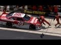 Ryan Newman nearly runs over Clint Bowyer's crew