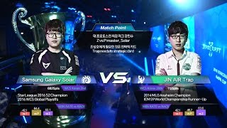 [KeSPA Cup] Solar vs Trap RO.16 Group C Final match set1