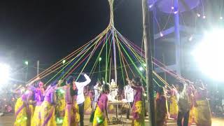 Telangana Jada koppu kolatam || telangana kolatam || jada koppu kolatam patalu | Village Kolatam