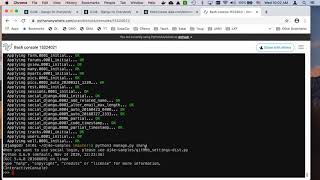 Demonstration: Django Single Table Models
