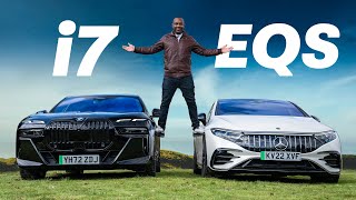 BMW i7 vs Mercedes EQS: Which Is The KING Of Luxury? | 4K