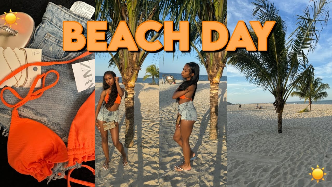 Beach Day Vlog 笙 Youtube