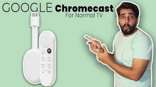 Google Chromecast with TV (4K) Media Streaming Device : Make your Normal TV to Google TV