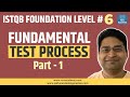 ISTQB Foundation Level #6 - Fundamental Test Process - Part 1