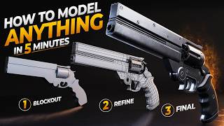 How to 3D Model Anything in 5 Minutes