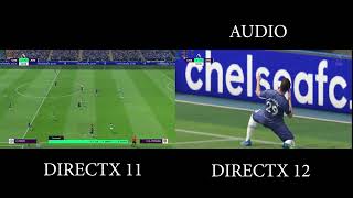 FIFA 19 DIRECTX 11 VS 12 COMPARISON