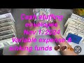 CASH ENVELOPES STUFFING|SINKING FUNDS | PAYCHECK #1|NOV 2024 #cashstuffing #countingmoney #money