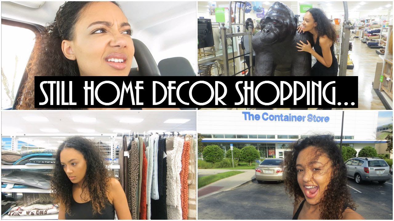 Vlog Part Ii Still Home Decor Shopping Youtube