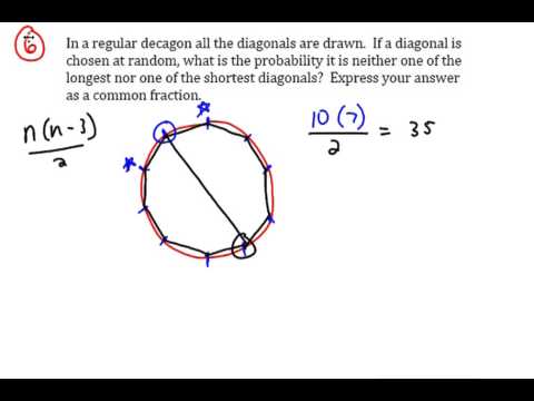 Diagonals of a Decagon - MATHCOUNTS Prep Diagonals of a Decagon - MATHCOUNTS Prep