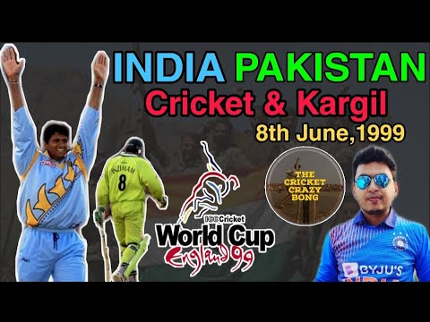 INDIA Vs Pakistan 1999 World Cup | Cricket & Kargil War | Venkatesh ...