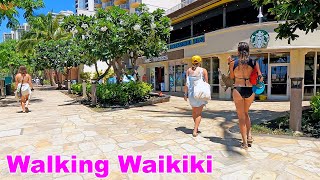 [HAWAII PEOPLE] Walking in Waikiki on a busy Morning in Hawaii (Ep. #154)