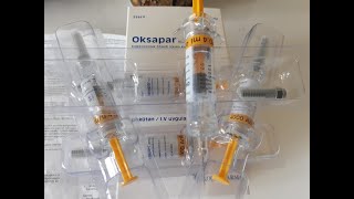 Oksapar Pıhtı Önleyici İğne Nasıl Yapılır. Kan Sulandırıcı İğne How is Oksapar Anticoagulant Injecti