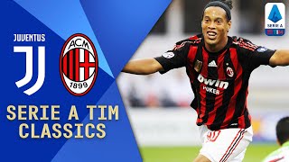 Ronaldinho, Pirlo, Nedved & Del Piero | Juventus v Milan (2008) | Serie A TIM Classics | Serie A TIM