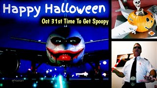 ✅Happy Halloween Aviation Style✈ | Oct 31st Time To Get Spoopy👻 | #aviation #halloween