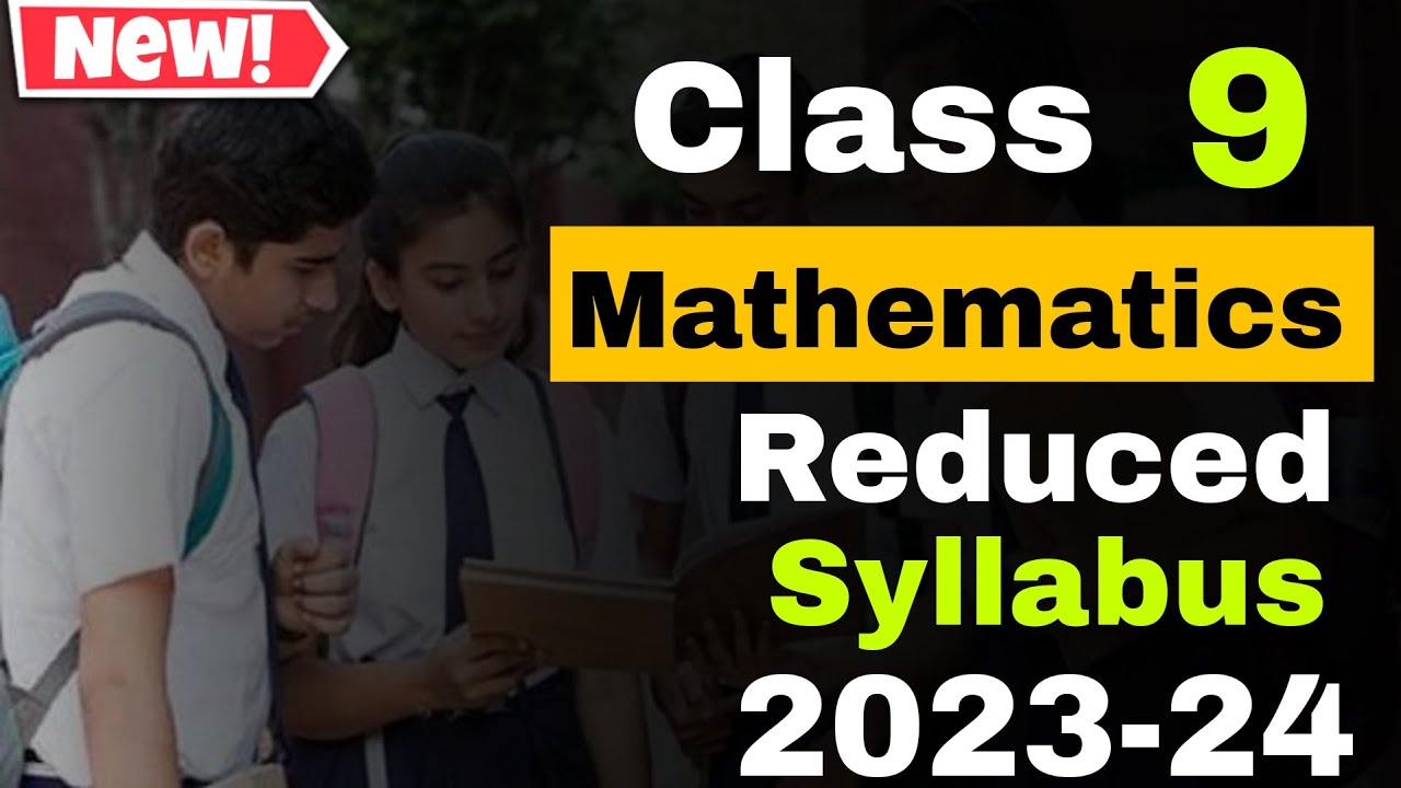 CBSE Class 10 Maths Syllabus 2023-2024, PDF Download, 53% OFF