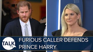 “Let Me Finish!” Furious Caller DEFENDS Prince Harry After Judge Throws Court Case Out