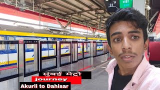 Mumbai Metro Red line 7-11 Station | Akurli to Dahisar |