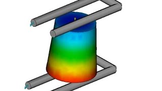 Moldflow Cool Fill Pack Warp - mô phỏng ép nhựa chi tiết ly nước