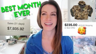 $7900 in One Month Part-Time - What Sold on eBay? How To Flip Clothing for a Profit Online