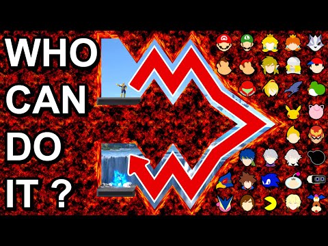 Who Can Pass The Lava Spikes ? – Super Smash Bros. Ultimate