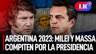 ELECCIONES ARGENTINA 2023: Sergio MASSA y JAVIER MILEI se volverán a enfrentar en una SEGUNDA VUELTA