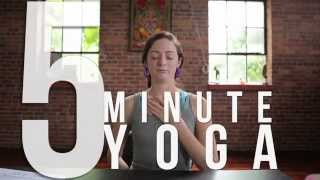 5 Minute Yoga at Your Desk: Easy Breathing Exercises