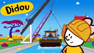 Didou construit un pont pour aider ses amis ! 🌉| Compilation pour les enfants