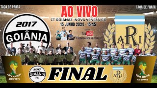 AO VIVO -  FINAL GOIANIA FC X ARI FC  / TAÇA DE PRATA COPA AMIGOS +35 ANOS GM SPORTS 2024