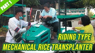 Riding Type Mechanical Rice Transplanter (RTMRT)