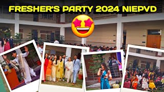 Fresher's party 2024 NIEPVD 🤩 || @deepupaliwalvlogs