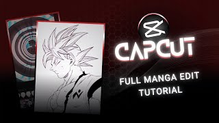 5x30 5 min/day Trend Edit Tutorial | Capcut Tutorial | Full Manga edit Tutorial Capcut