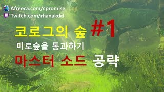 [젤다의전설] 코로그의숲 1탄: 미로숲 + 코로그의 숲 + 마스터소드 공략