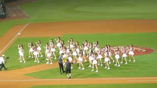 2023-10-07 辣酷甜趴 賽前 Rakuten Girls 表演新單曲 Ready Go