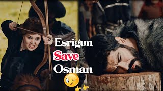 ⚔️ Esrigun killer entry🥵||🔥Esrigun \u0026 Bala save Osman Bey😱 ||  @HSEditx.​