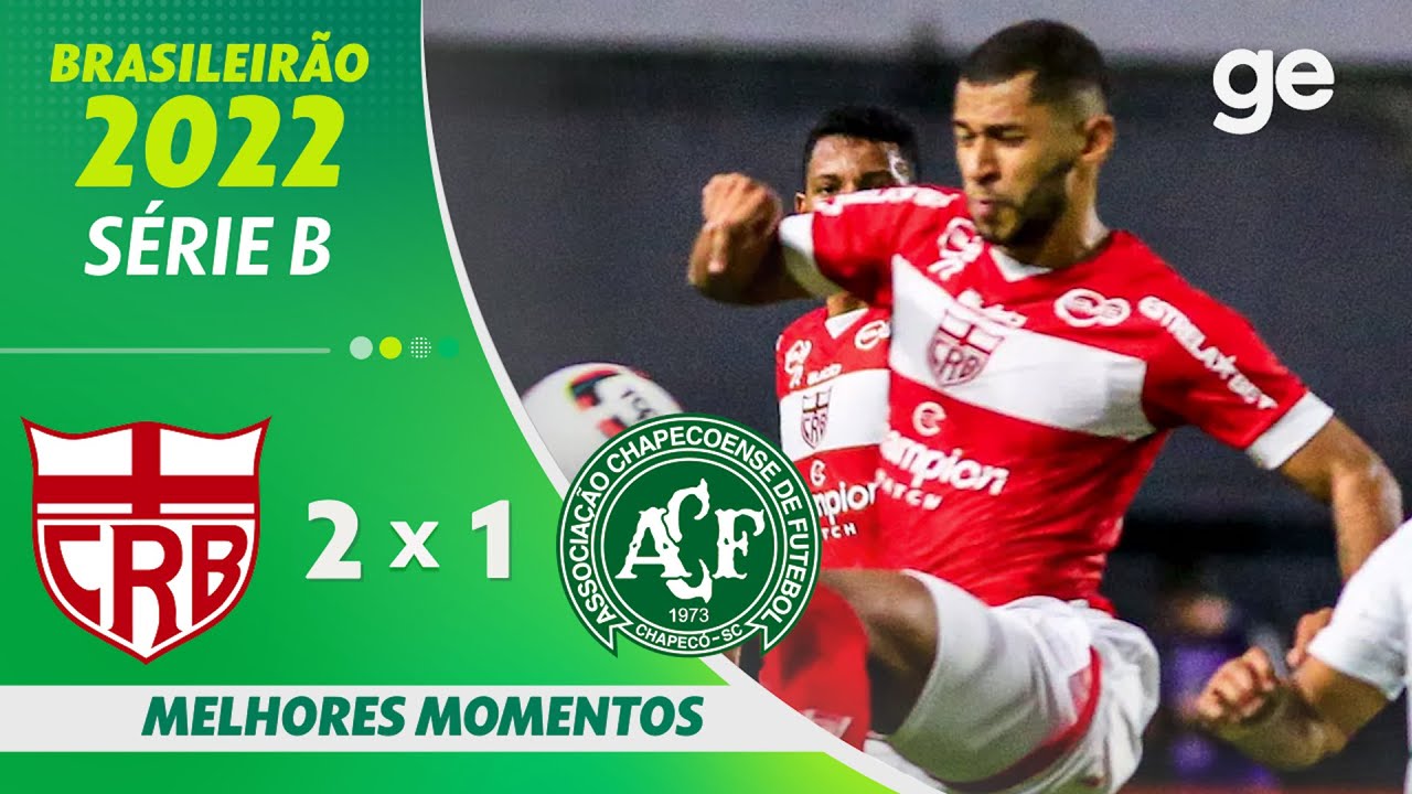 CRB 2 X 1 CHAPECOENSE | MELHORES MOMENTOS | 33ª RODADA BRASILEIRÃO ...