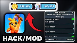 Dice Dreams Hack 2026 - Unlimited Rolls & Coins Hack (iOS & Android)