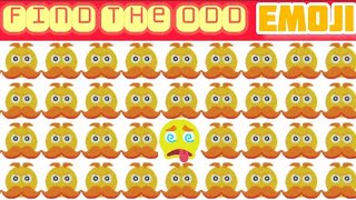 Find the odd emojis out | quiz | emoji games , hard ,easy medium