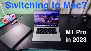 Windows User Buys a MacBook in 2023! - M1 MacBook Pro 16 inch - Unboxing and First Impressions!