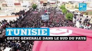 Tunisie : grève générale dans le sud du pays