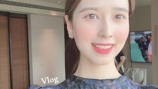 (Eng) VLOG. 연세대학교 대학원생 일상브이로그 💕 신라호텔/ 팔선/오늘의집/택배언박싱/집밥 요리/지몽이/쿠키베이킹/마녀김밥