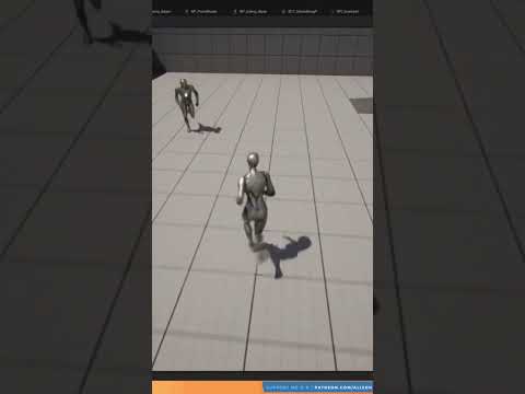 Enemy AI patrols and attacks Unreal Engine 5 (UE5) #gamedev #tutorial #combat