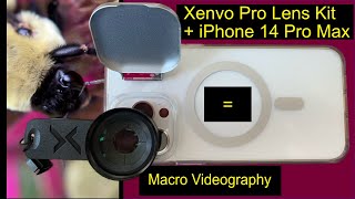 Xenvo Pro Lens Kit with iPhone 14 Pro Max | Macrovideography