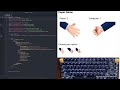ASMR Programming | Rock, paper, scissors game | No talking