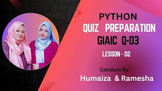 Start Coding AI with Us! Python Lesson 2 for Absolute Beginners | Quiz Preparation Guide