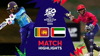 Sri Lanka v UAE | Semi-final 2 | Match Highlights | Women’s T20WC Qualifier 2024