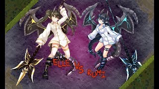 [Onigiri Online PC] Lightning VS Ice! Gargoyle Sisters Fight! Sado Mine Shocking Mist Hell Mode!