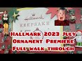 Hallmark Store 2023 July Ornament Premiere Full Walkthrough