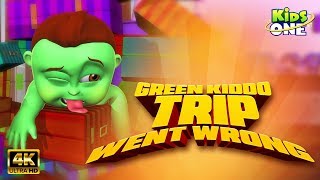 Green Kiddo Trip Went Wrong | FUN For Children | KidsOne