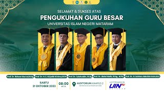 [Full] Pengukuhan Guru Besar ke 32, 33, 34, 35, 36 UIN Mataram